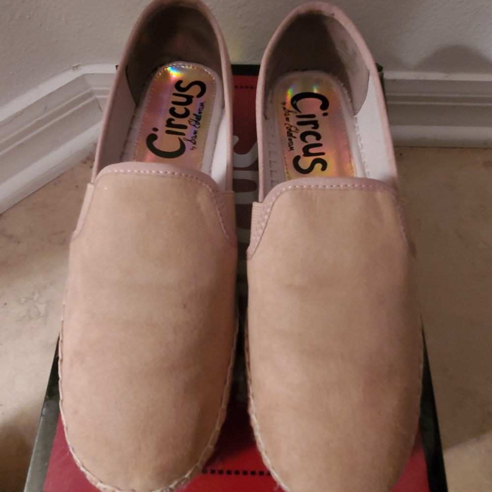 Sam Endleman 6.5 Camel Brown espadrilles